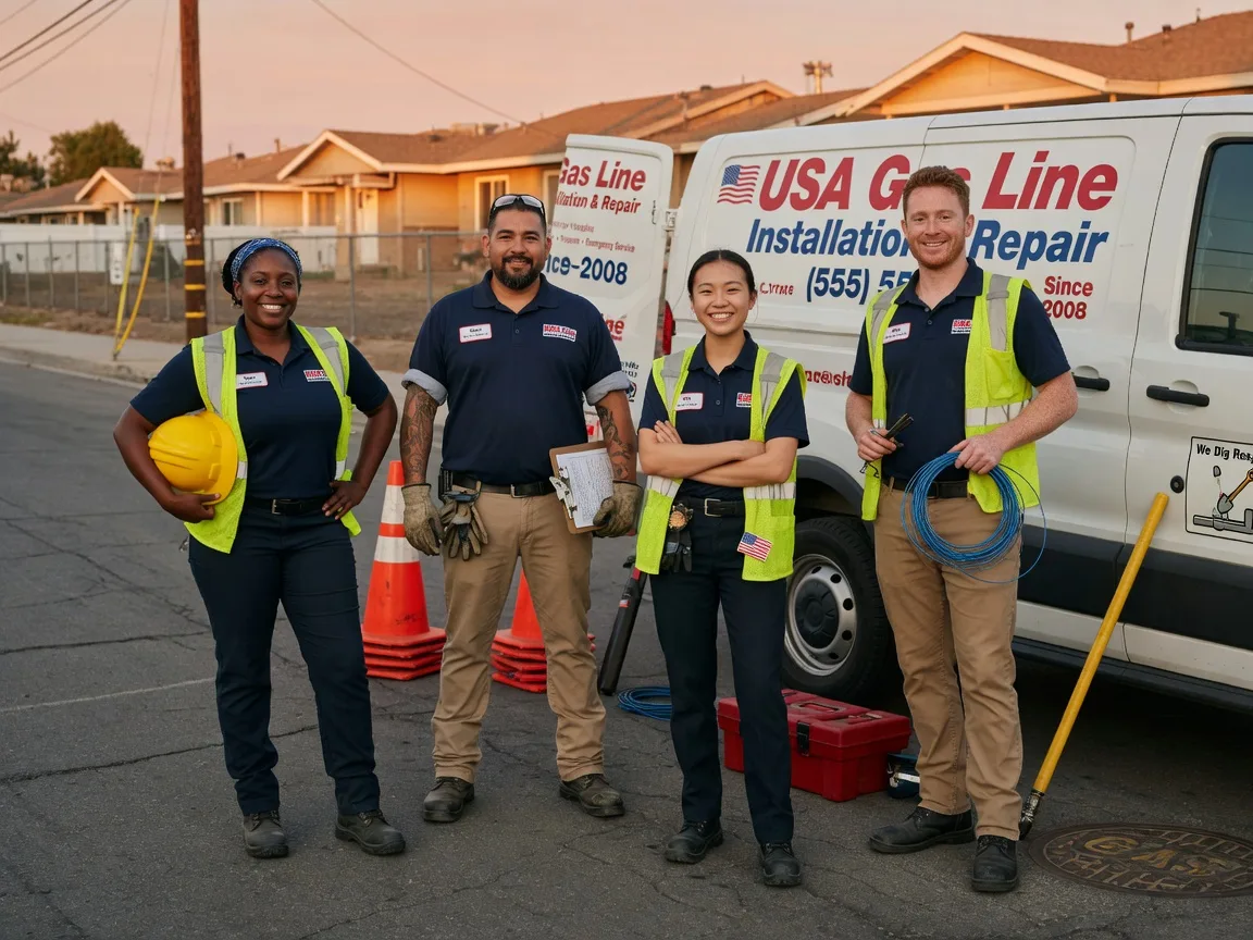 Gas Line Installation company in Man, WV